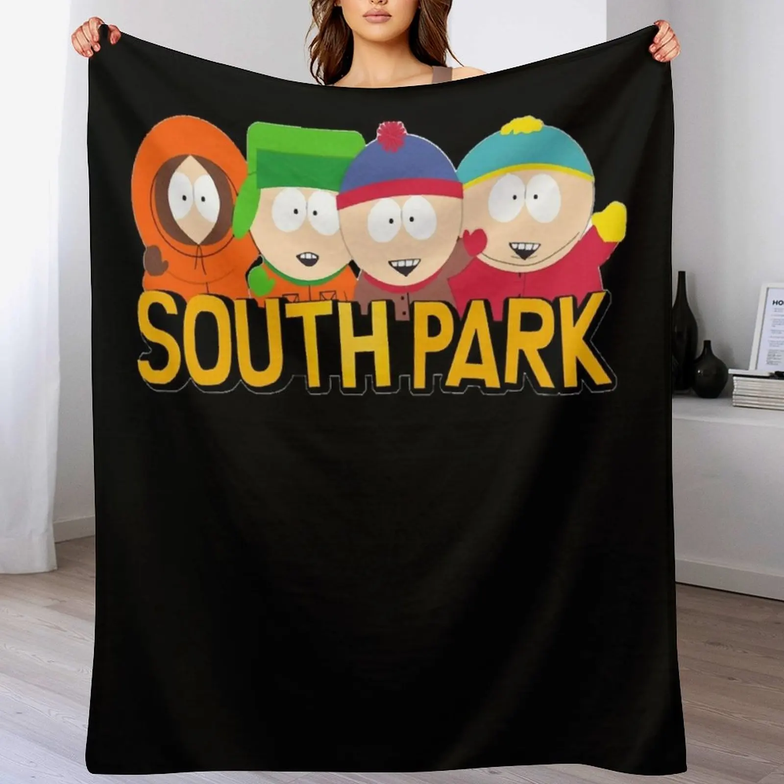 

Southpark Throw Blanket Lightweight Warm Blanket for Travel Camping