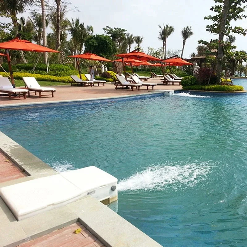 Комбинированный контейнерный бассейн — шикарный промышленный дизайн, глянцевое гелевое покрытие, устойчивое к коррозии, бассейн из стекловолокна со светодиодной подсветкой