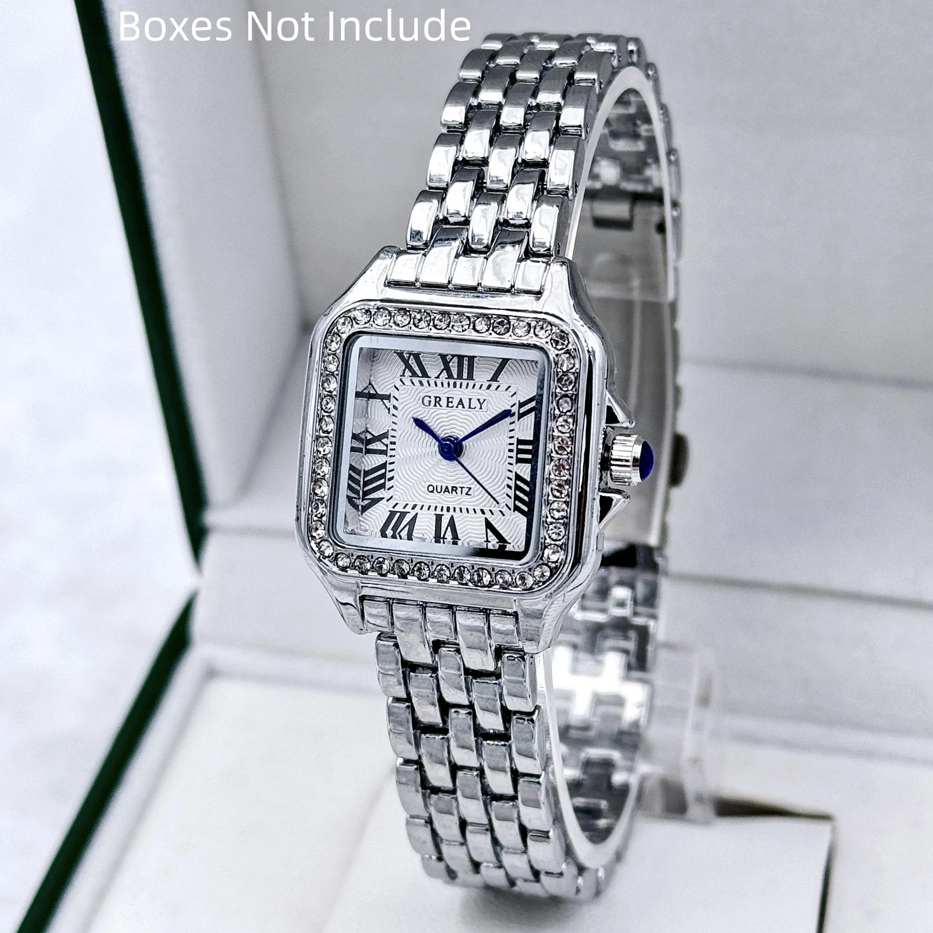 Nieuwe vrouwen kijken licht luxe merk zakelijk goud roestvrij staal damesmode quartz horloges vrouwelijke klok armband polshorloge
