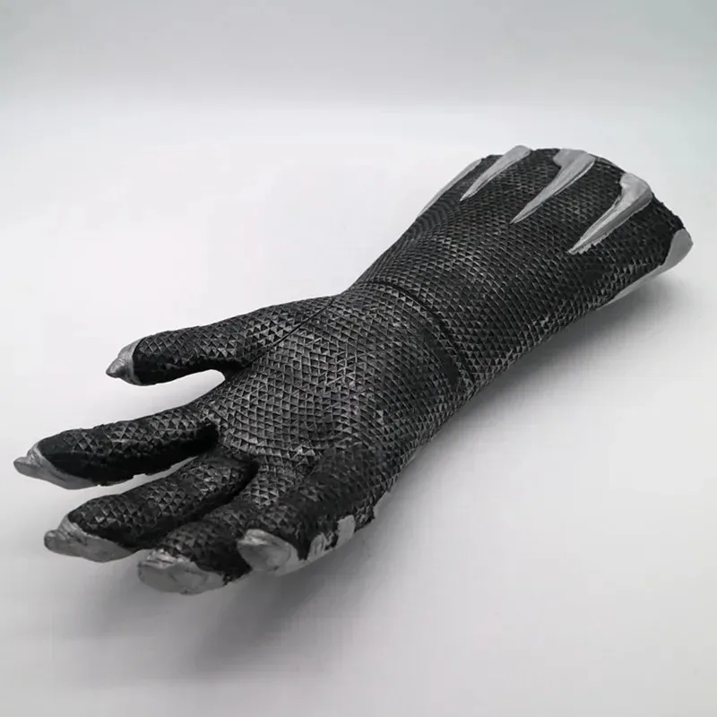 Cycosplay super-herói pantera negra luvas látex braço traje fantasia vestido festa anime palco mostrar adereços natal presente de halloween