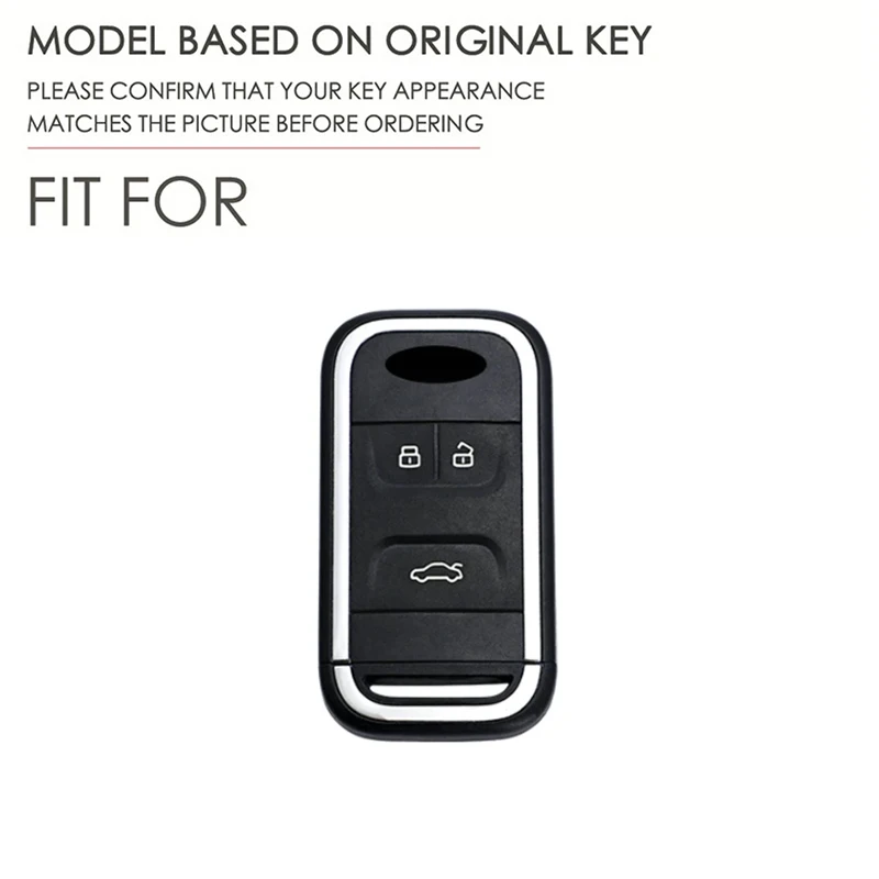 Leather Car Key Fob Case Cover Shell for Chery Tiggo 3 5X 4 8 Glx 7 2019 2020 Arrizo for Cheri Tiggo 8 Styling Accessories