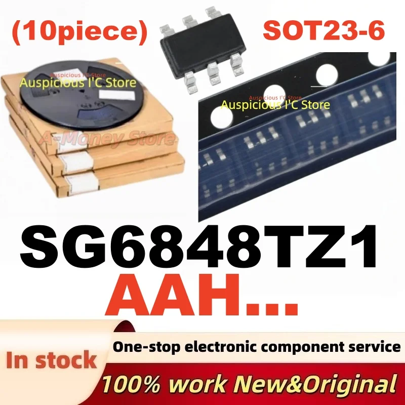 (10Pcs)AAHBB AAH... SG6848 SG6848T 6848TZ1 SG6848TZ1 SOT23-6