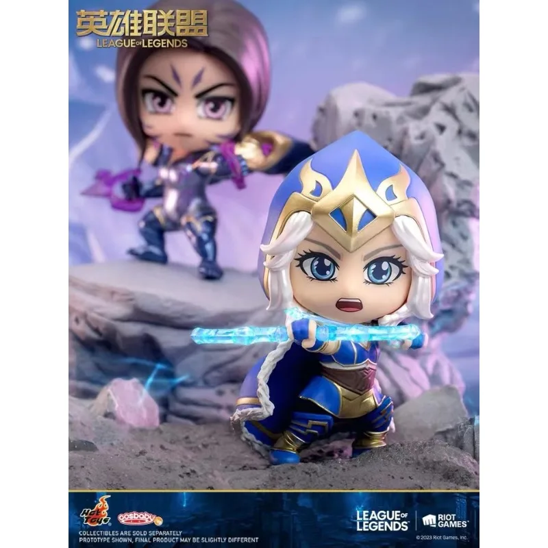 

Hottoys League Of Legends LOL Anime Figurine Kaisa Ashe Action Figure Gaming Peripherals Series small sculpture Decoration Gifts