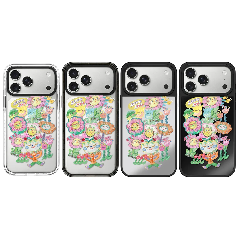 

511067 Mirror / Acrylic Magnetic Case: Compatible With IPhone 17 16 15 14 13 12 Pro Max 17 Air