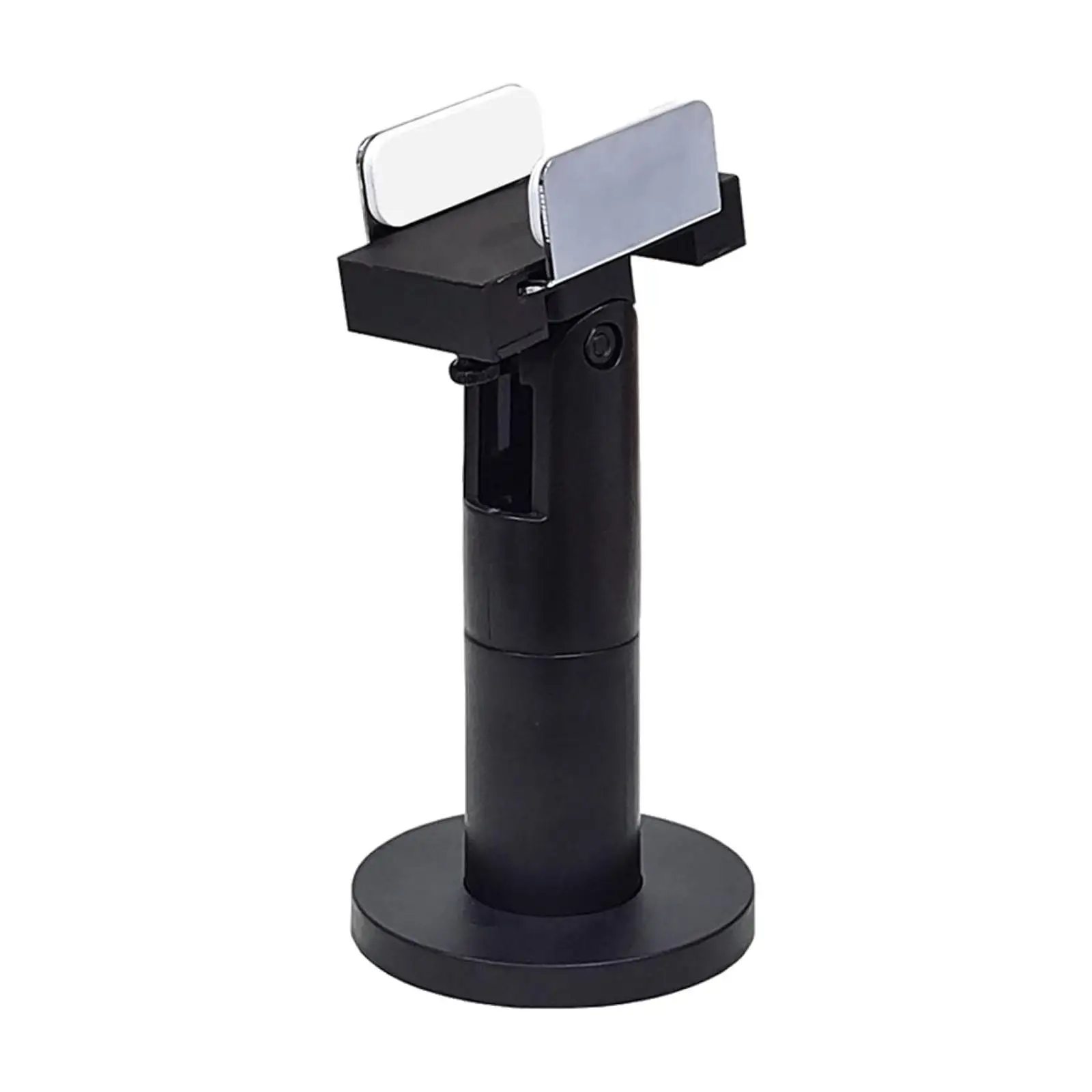 เครื่อง Pos Stand สีดําอเนกประสงค์ Rotatable เครื่องบัตรเครดิตอุปกรณ์เสริมสําหรับซูเปอร์มาร์เก็ตโรงเรียนร้านค้าปลีกโต๊ะ