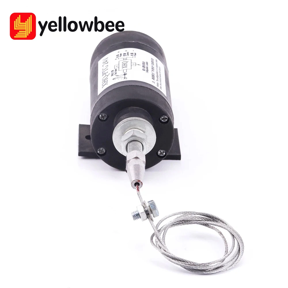 Factory Supply HIgh Quality XHQ-PTG Open Type Flameout Device Diesel Engine Stop Solenoid 12V/24V Optional From XINCHAI 1PCS