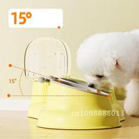 3-in-1 Bowls Cat Bowl Automatic Water Dispenser Pet Cats Non-Slip for Feeding Double Dish Drinking Bowl Food Cats Water