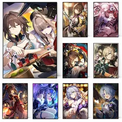 Honkai Star Rail Hot Video Game Anime Characters Gamer Posters and Prints Canvas Printing Wall Art Picture for Living Room Decor