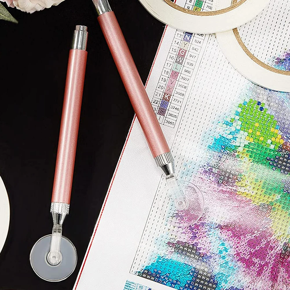 

DIY Diamonds Painting Accessories Multifunctional Art Craft for Drawing for Kids Adult Include Double-sided Tape Contact Roller