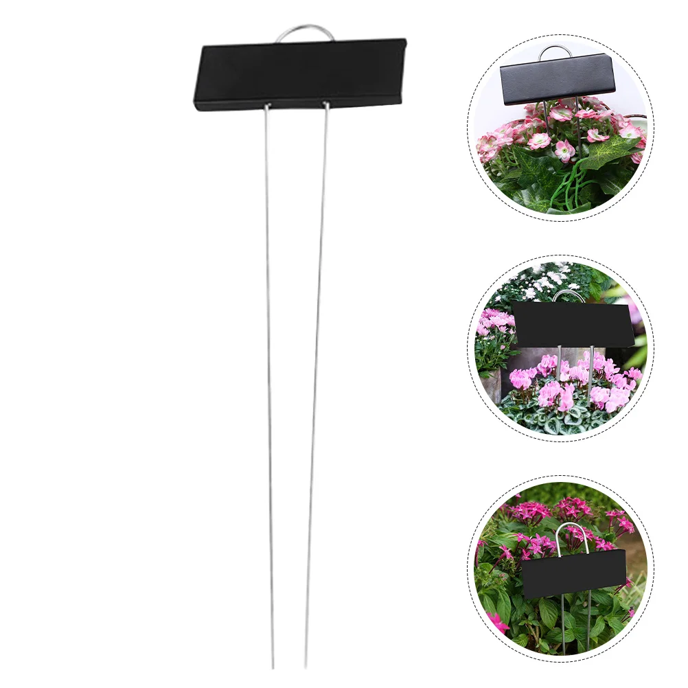 

6pcs Metal Plant Labels For Outdoor Garden T Shape Writable Surface Waterproof Garden Markers - Gardening Accessories, Herb