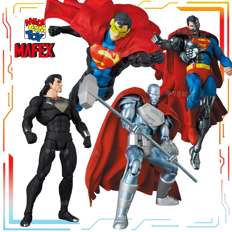 MEDICAM TOY Producto Terminado, Personaje Articulado MAFEX, Superman Returns, Modelos de Personajes Mecánicos Superman/Hombre de Acero/Annihilator