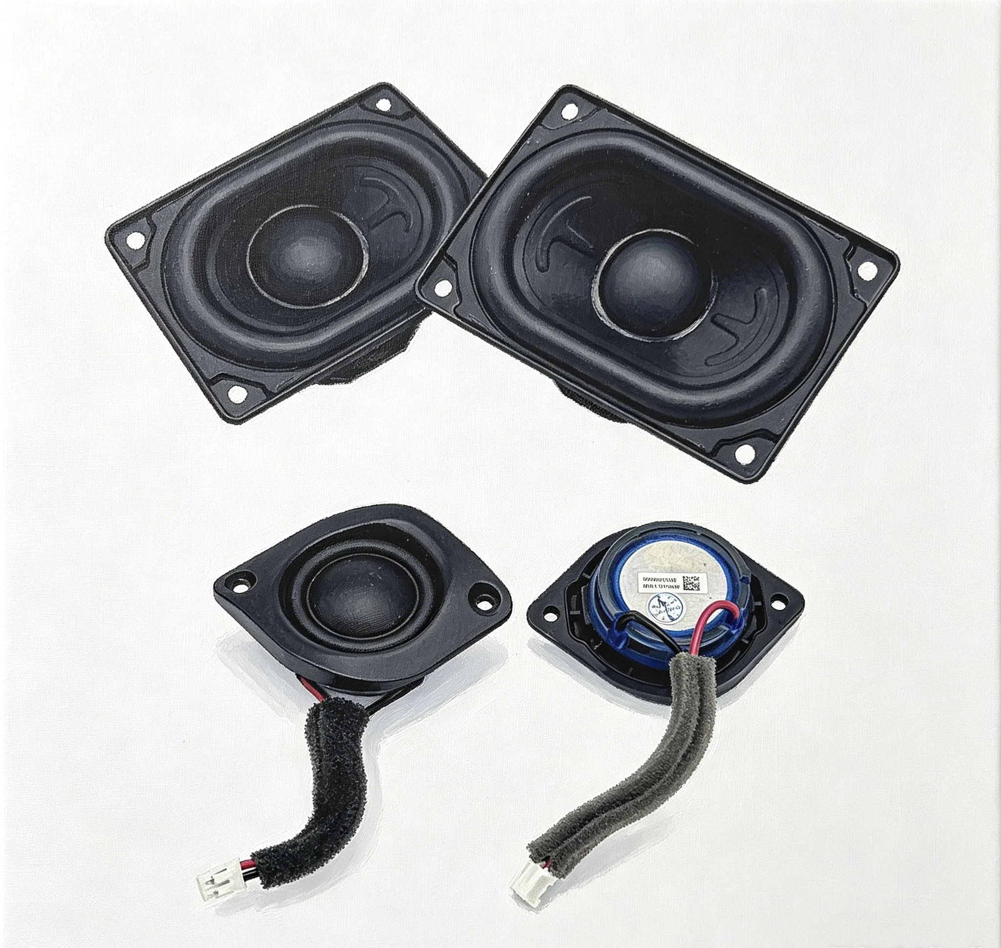 Altavoz de Neodimio Original de 4Ω 10W para JBL Flip 6GG, Nuevo, con Cable, Película de Seda, Conector de 4OHM 10W