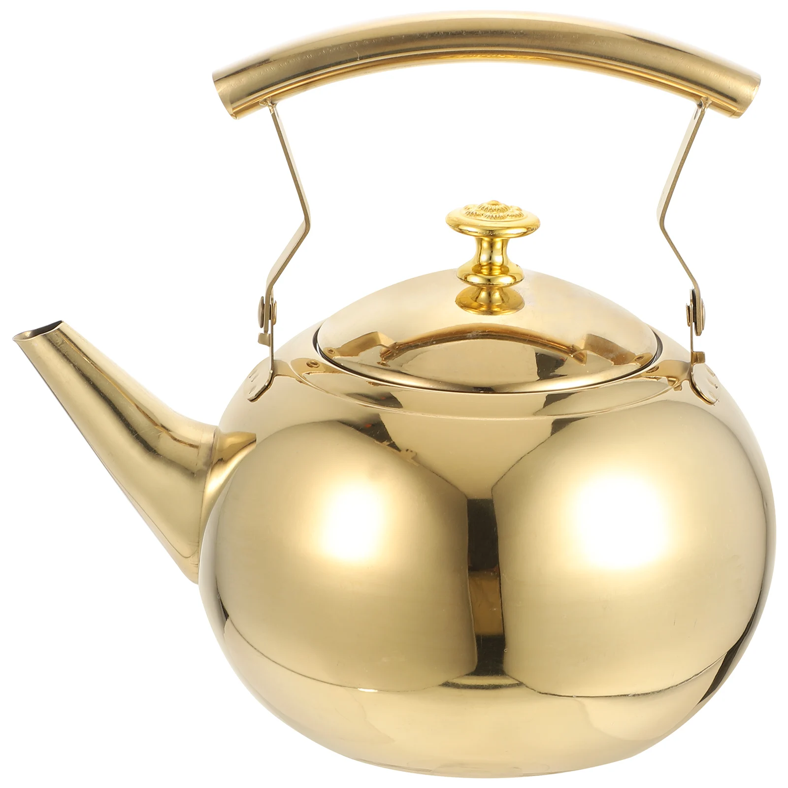 

Stainless Steel Tea Kettle Heavy Duty Boiling Pot For Induction Gas Stove Whistling Household Kitchen Water Kettle