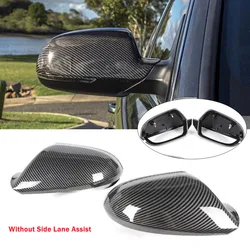 For Audi A6 C7 C7.5 S6 4G 2012-2018 Car Replacement Rearview Side Mirror Cover Wing Cap Exterior Door Housing Shell Trim ABS