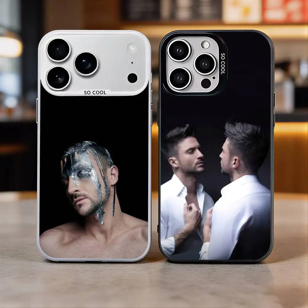 

Russian Singer S-Sergey L-Lazarev Phone Case For iPhone 17, 16,15,14,13,12,11 Plus,Pro Max, Colorful Silver Funda Cover