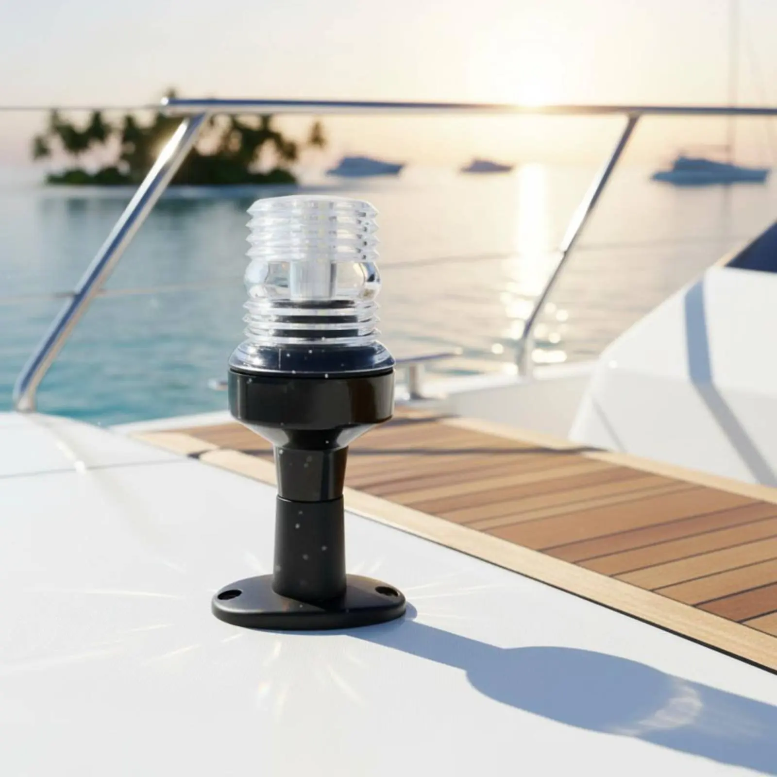 Luz LED Omnidirecional 360 °   Luz de Sinalização para Embarcações