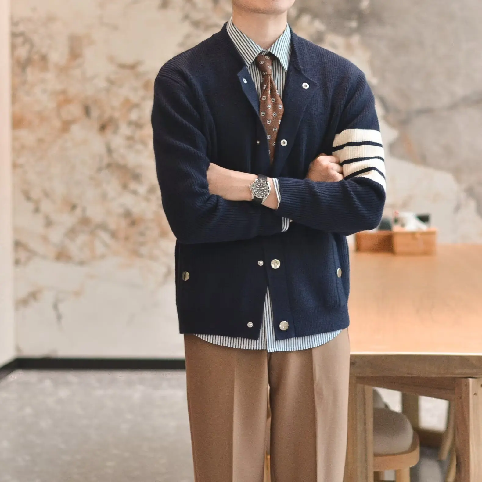 

Spring Autumn Long Cardigan Autumn Men's Clothing New in Sweaters for Men Sweater Mens Sweatshirt Casual Sweater Man Clothes