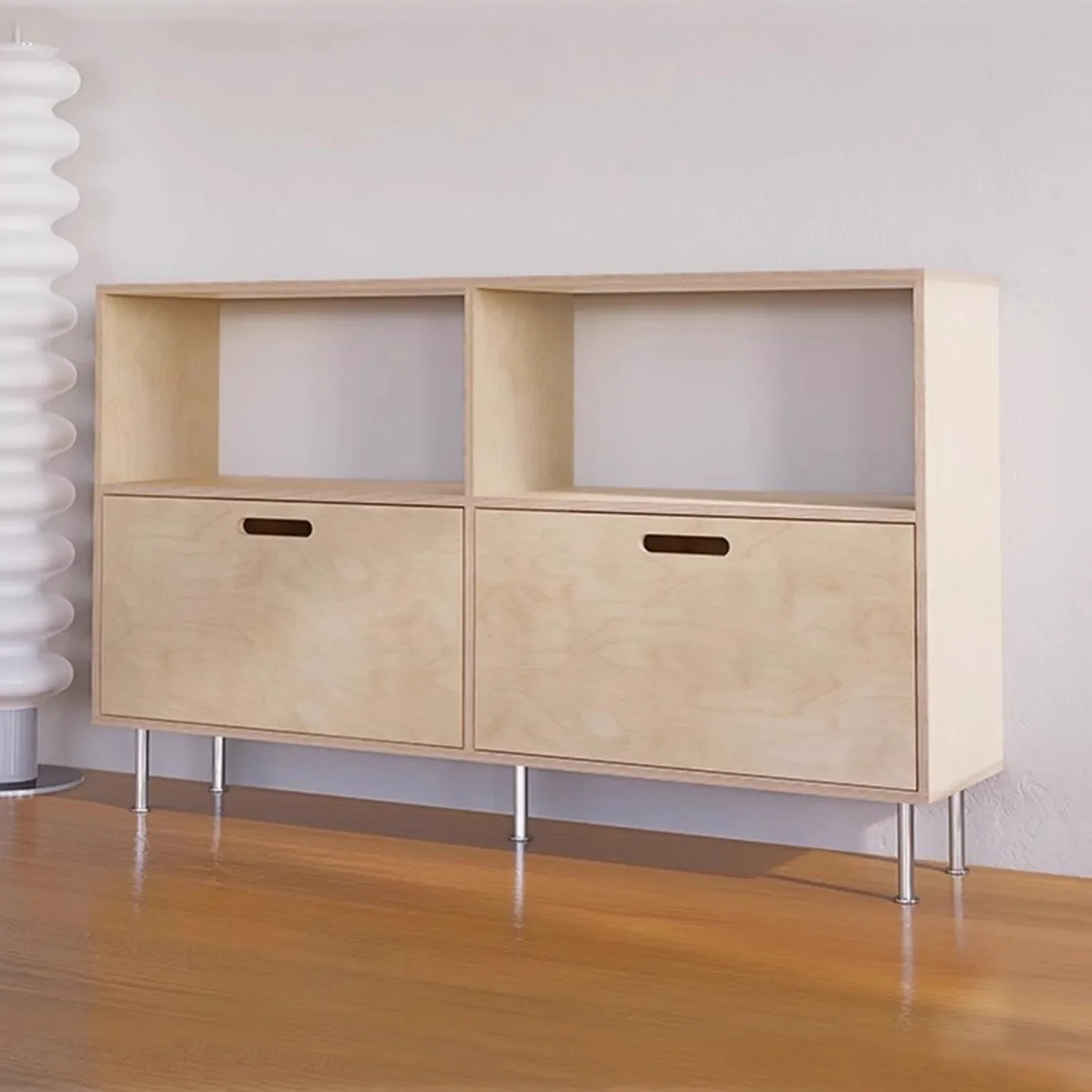 KRetro style dining side cabinet household side cabinet ocean board locker