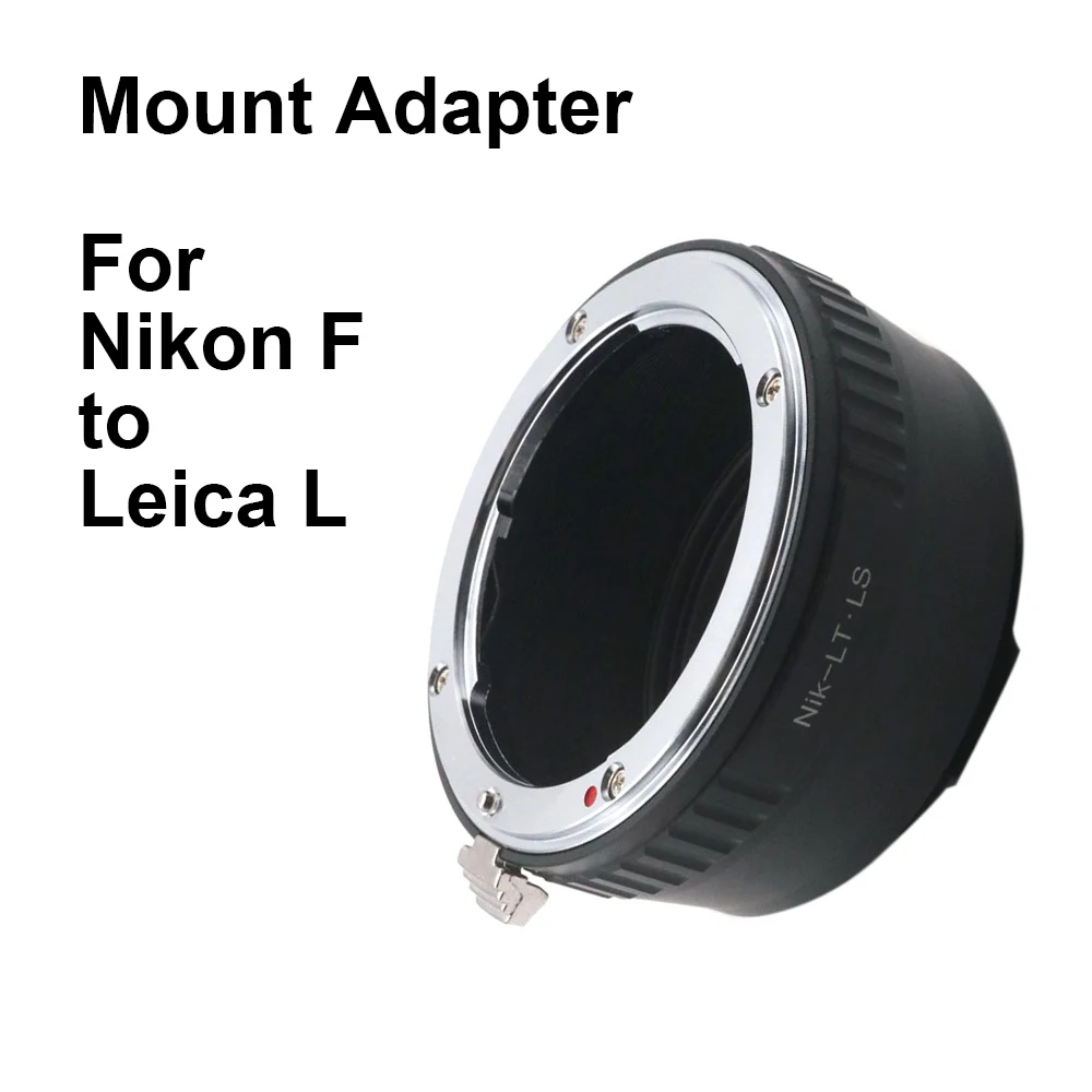 Nik F - L For Nikon F mount lens - Leica L Mount Adapter Ring Nik F-TL F-SL for Leica TL CL SL Panasonic Lumix S1 S5 Sigma FPL