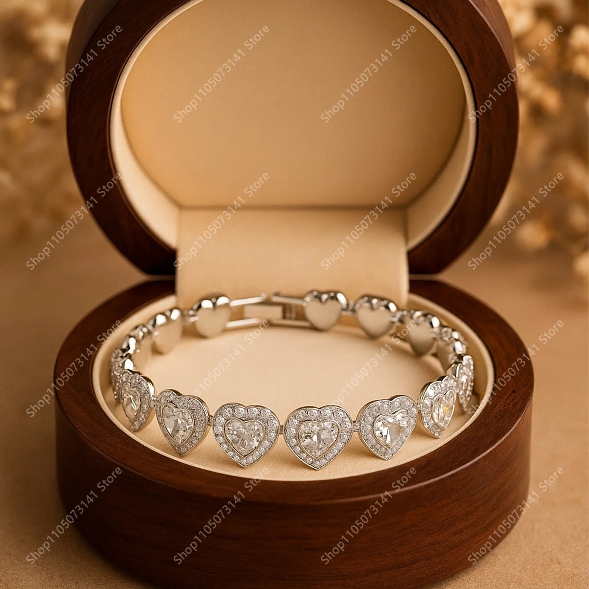 

Модный роскошный браслет Love Language Heart Light для свадебной вечеринки, необходимые ювелирные изделия Luxury Sense - подарок любовнику