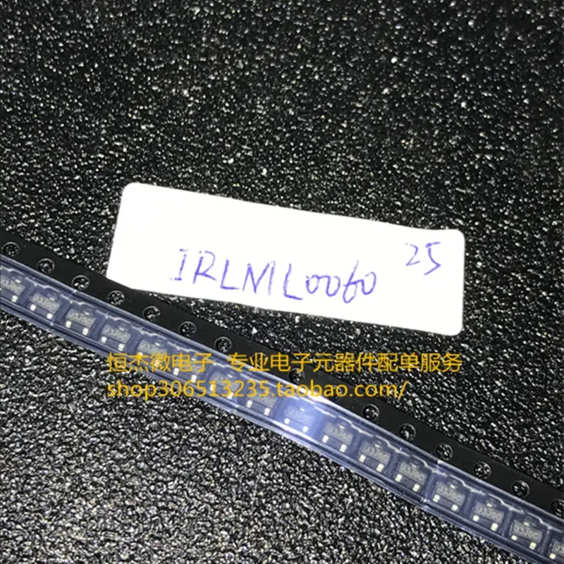 10PCS/ IRLML0060TRPBF SOT23-3 SMD package transistor MOS field effect tube original brand new