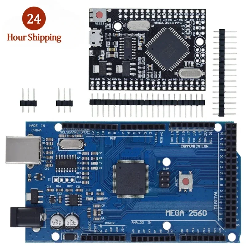 Mega2560 ATMEGA16U2 / Pro Mini MEGA 2560 Mega+WiFi R3 ATmega2560 Chip CH340G For Arduino UNO R3 Development Board WeMos ESP8266