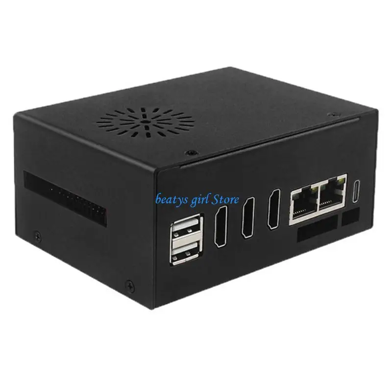 

C7AB Metal Enclosure Box Optional Cooling Function for Pi 5 Optimal Thermal Management in Powerful Computings