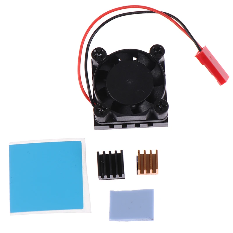 Koelventilator Met Aluminium Koellichaam Koelpad Koeler Kit Voor Raspberry Pi 4b