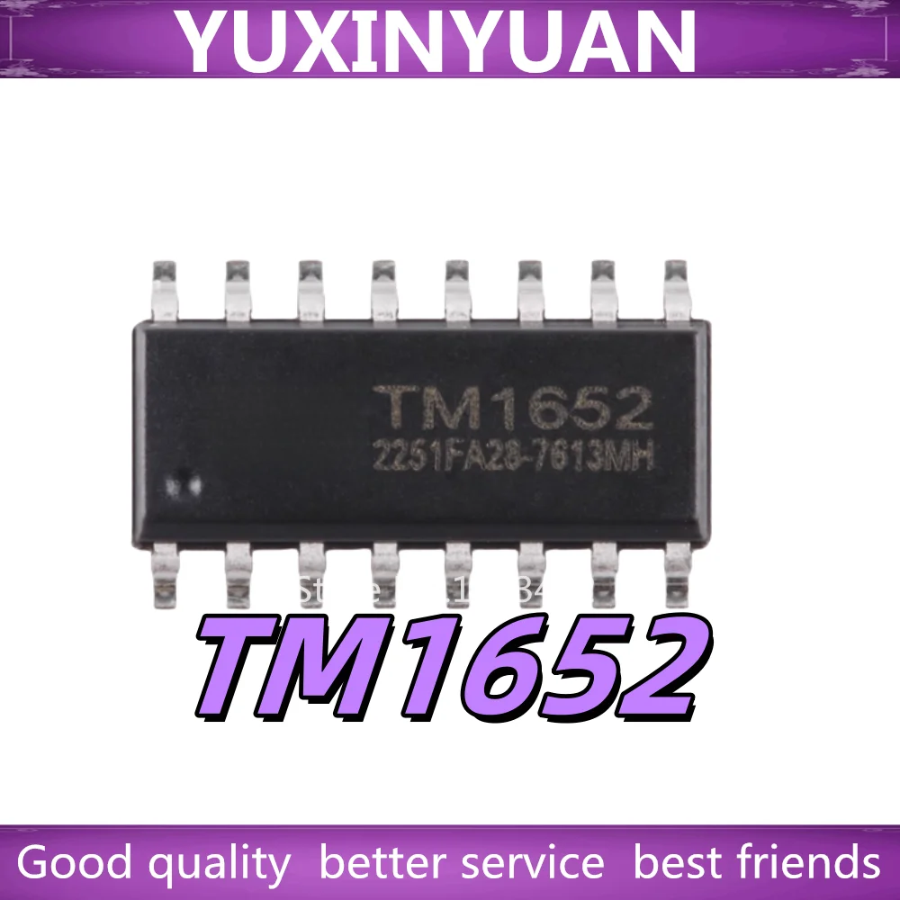 10/PCS New TM1616 TM1618 TM1620 TM1621 TM1628 TM1637 TM1638 TM1640 TM1650 TM1651 TM1652 TM1812 TM2291 TM2313 TM2314 In Stock