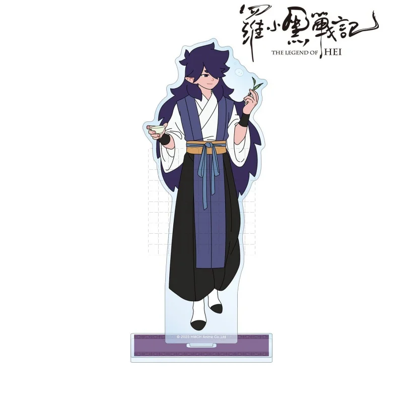 15CM Anime The Legend of Hei Acrylic Stand Model Keychain Cosplay Characters Desk Decor Accessories Goods Collection