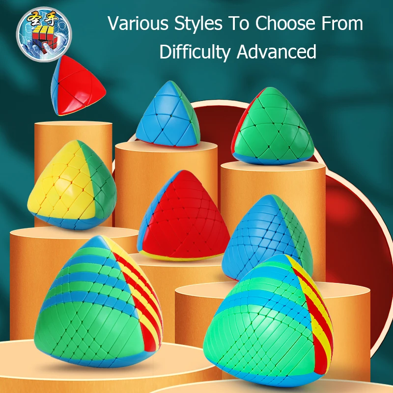 SENGSO マジックキューブ マスターモルフィックス エイリアンシリーズ 特殊形状マジックキューブ プロフェッショナルパズル 子供向け教育玩具