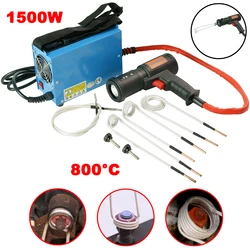 Magnetic Induction Heater 1500W Bolt Buster Heat Induction Tool Car Flameless Bolt Heater for Rusty Screw Removing  4 Coils