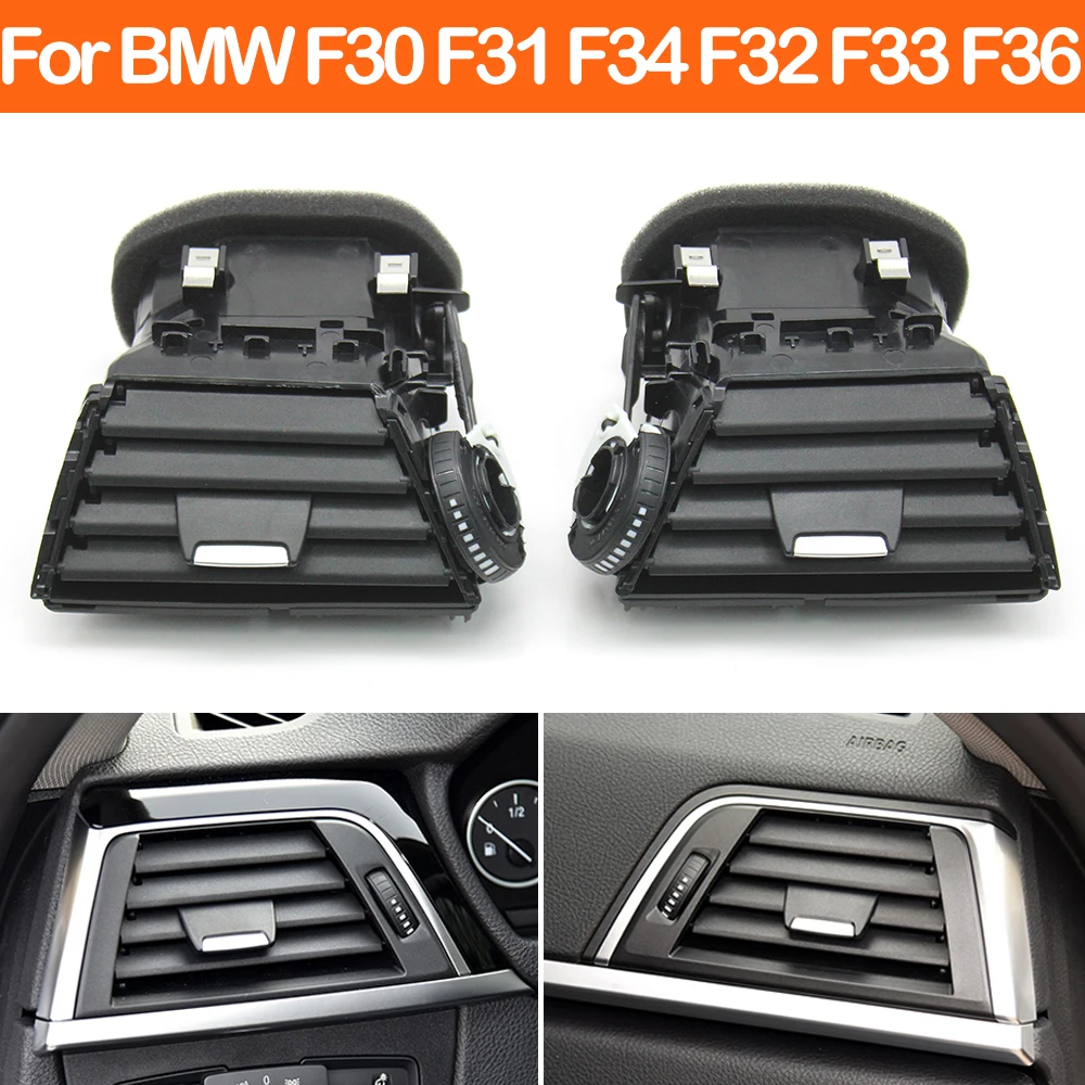 LHD RHD Upgraded Car Left Right Air Conditioner AC Vent Grille Backseat Assembly For BMW 3 4 Series F30 F31 F34 F35 F32 F33 F36