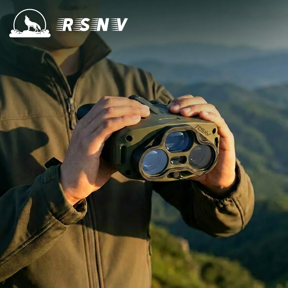 RSNV 6000m Long  Distance Measurement Device Binoculars 6km Rangefinder With Digital Compass