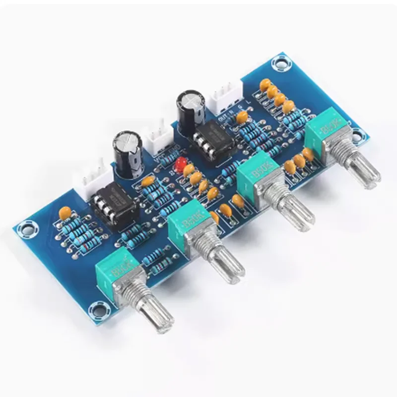 XH-A901 NE5532 Tone Board Preamp Pre-amp With Treble Bass Volume Adjustment Pre-amplifier Tone Controller For Amplifier Board