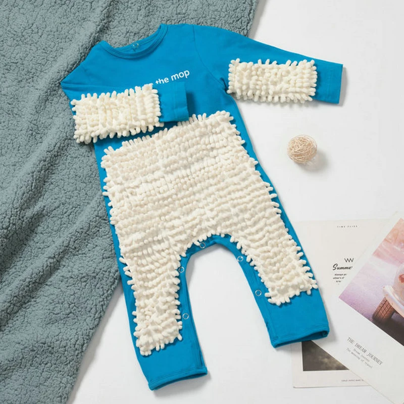 الرضع طفل صبي فتاة السروال القصير الربيع الوليد بذلة ممسحة الفتيان الفتيات طويلة الأكمام الطفل الزحف رسالة طفل الفتيات الملابس السروال القصير