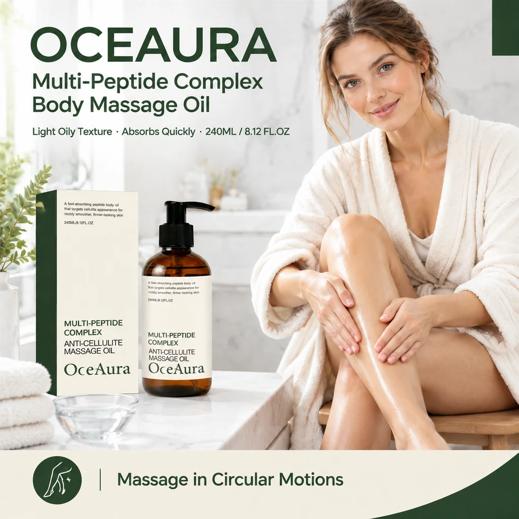 Body Massage Oil Body Skin Serum Moisturizing Nourishing Smoothing For All Body Skin Post Shower Daily Massage Care