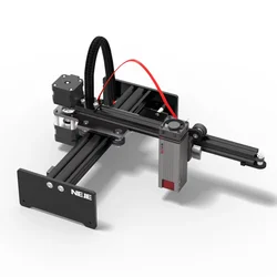 Novo neje 5 e40 máquina de gravação a laser cortador 2 em 1 lente de foco variável ajustável e focal fixo