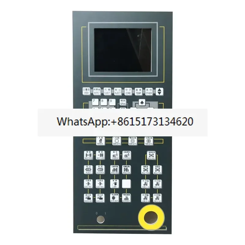 1pcs A62 Operation Panel 5.7 Inch Monochrome LCD Screen Display HMI Panel 210x470mm Size Industrial Control Interface