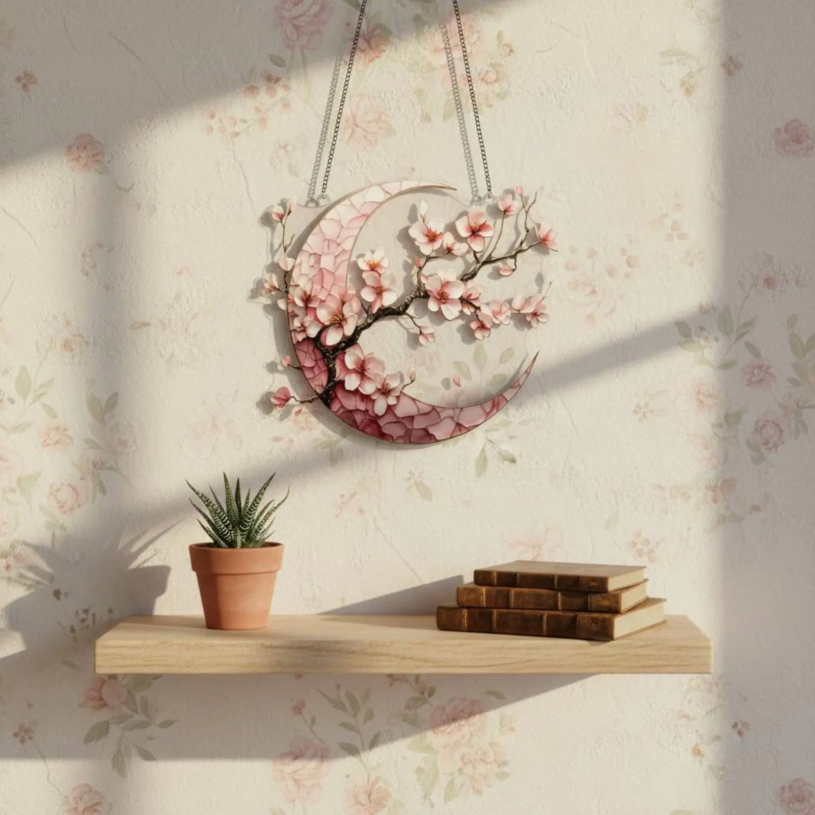 Hanging Window Art Panel Farmhouse Design 2D Flat Printed Sunlight Reflector House Decoration Abrasion Resistant for Garden - view 2