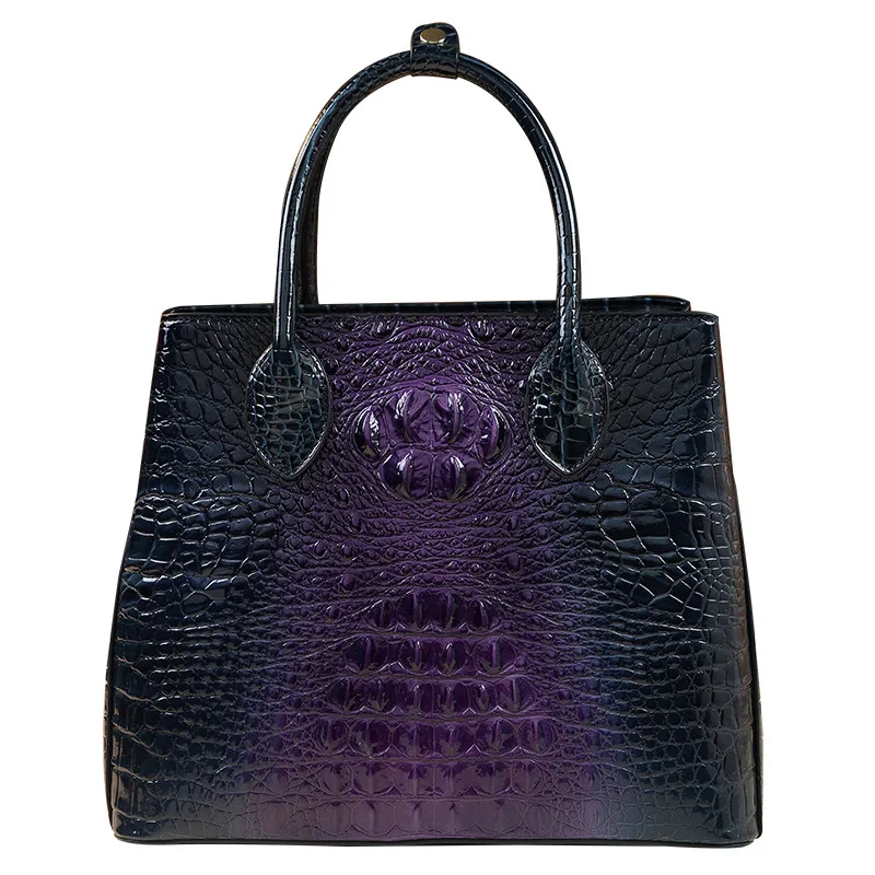 

Alligator Pattern Women Leather Handbags High Quality Ladies Tote Bag Luxury Crocodile Pu Leather ShoulderBags