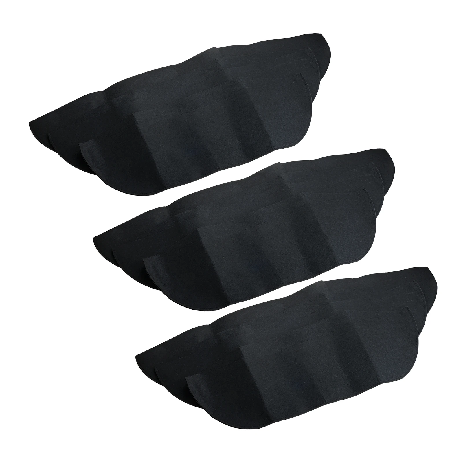 3Pcs 24/30/36 Inch Rectangle Felt Fabric Liners Suitable For Weddings Indoors Windows Gardens Stronger Load-bearing Capacity