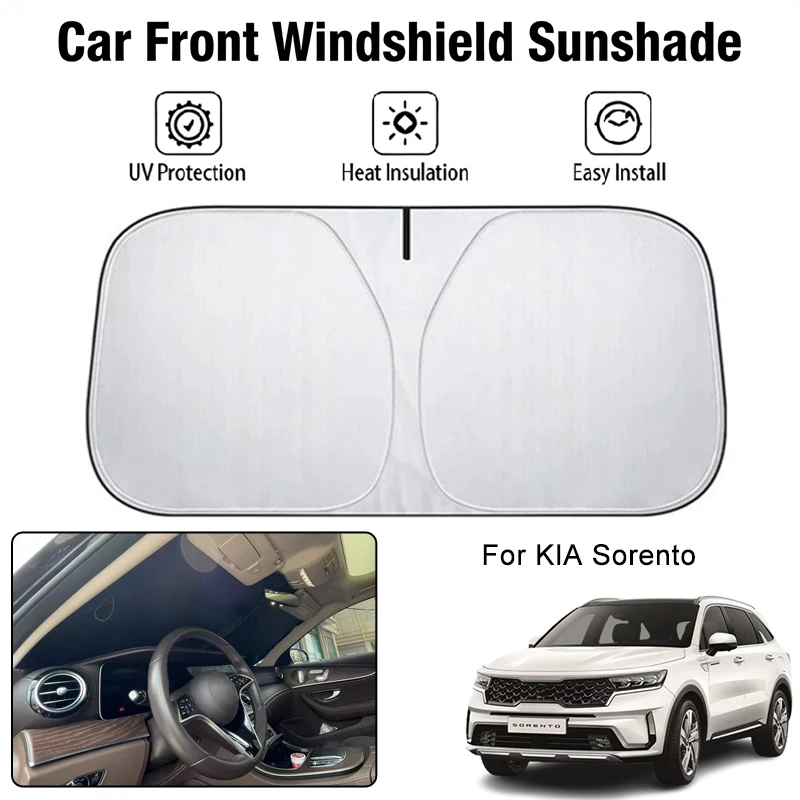 

Car Front Windshield Sunshade Cover For KIA Sorento UV Block Heat Insulation Auto Interior Sun Protection Accessories