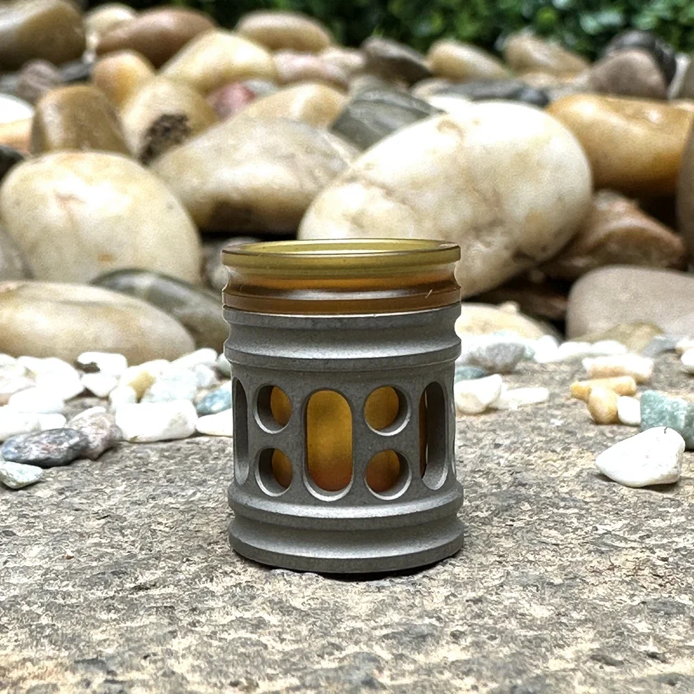 Paracord قلادة سبائك التيتانيوم ، حبات سكين ، ديكورات خارجية ، معدات تخييم ، أدوات EDC ، مستوردة ، تصنعها بنفسك