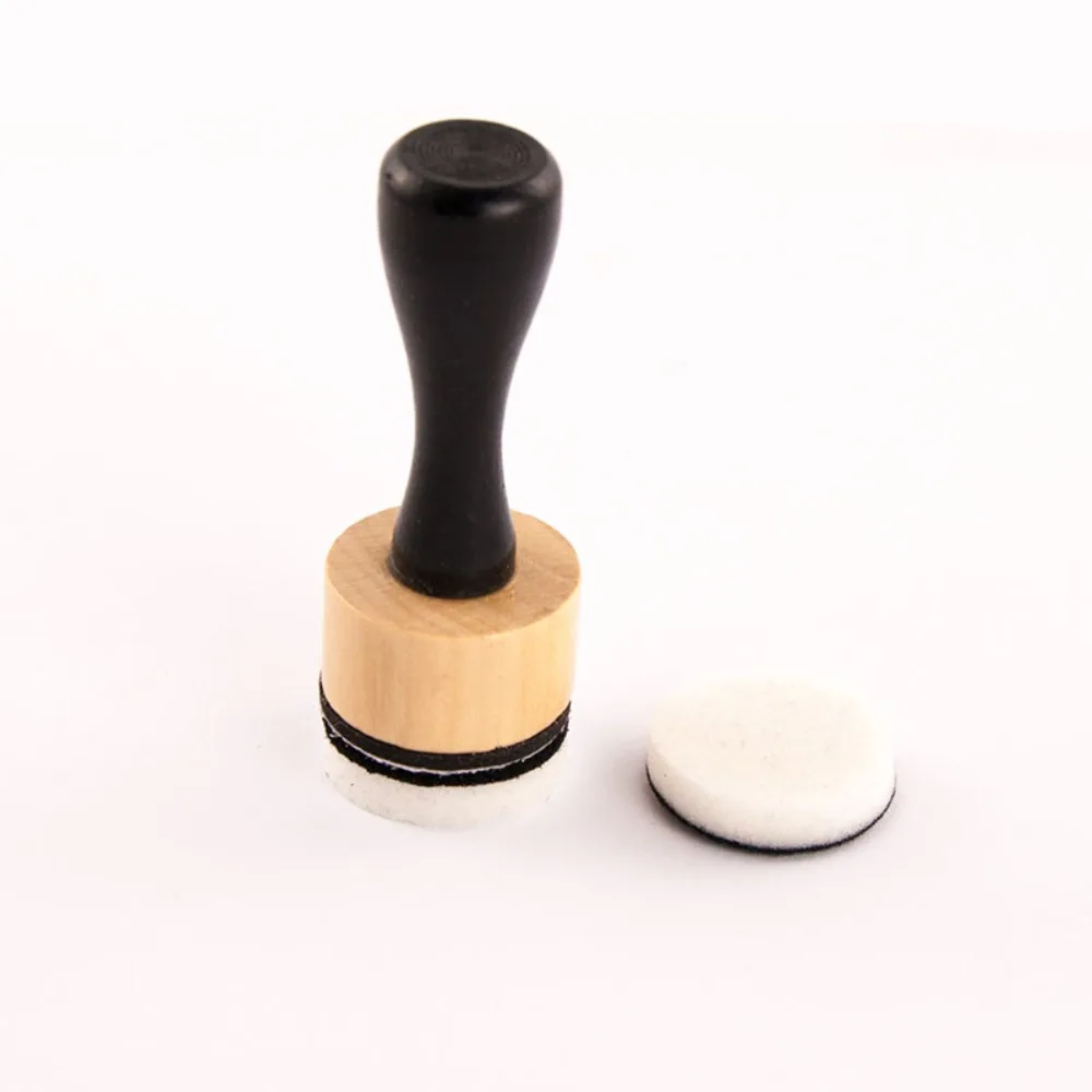 DIY Scrapbooking Mini Ink Paints Mixing Blending Tools Flat Domed Flat Domed Foam Refills Tool Sponge Foam