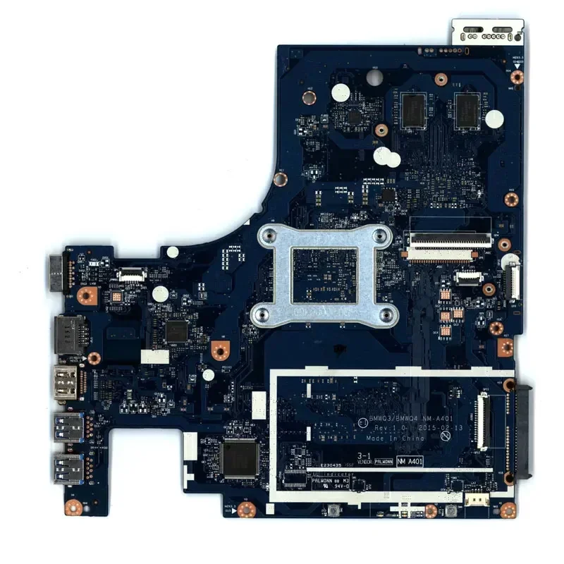 For Lenovo Ideapad G51-35 Laptop Motherboard NM-A401 Mainboard A8-7410 CPU 2G GPU 100% Tested OK