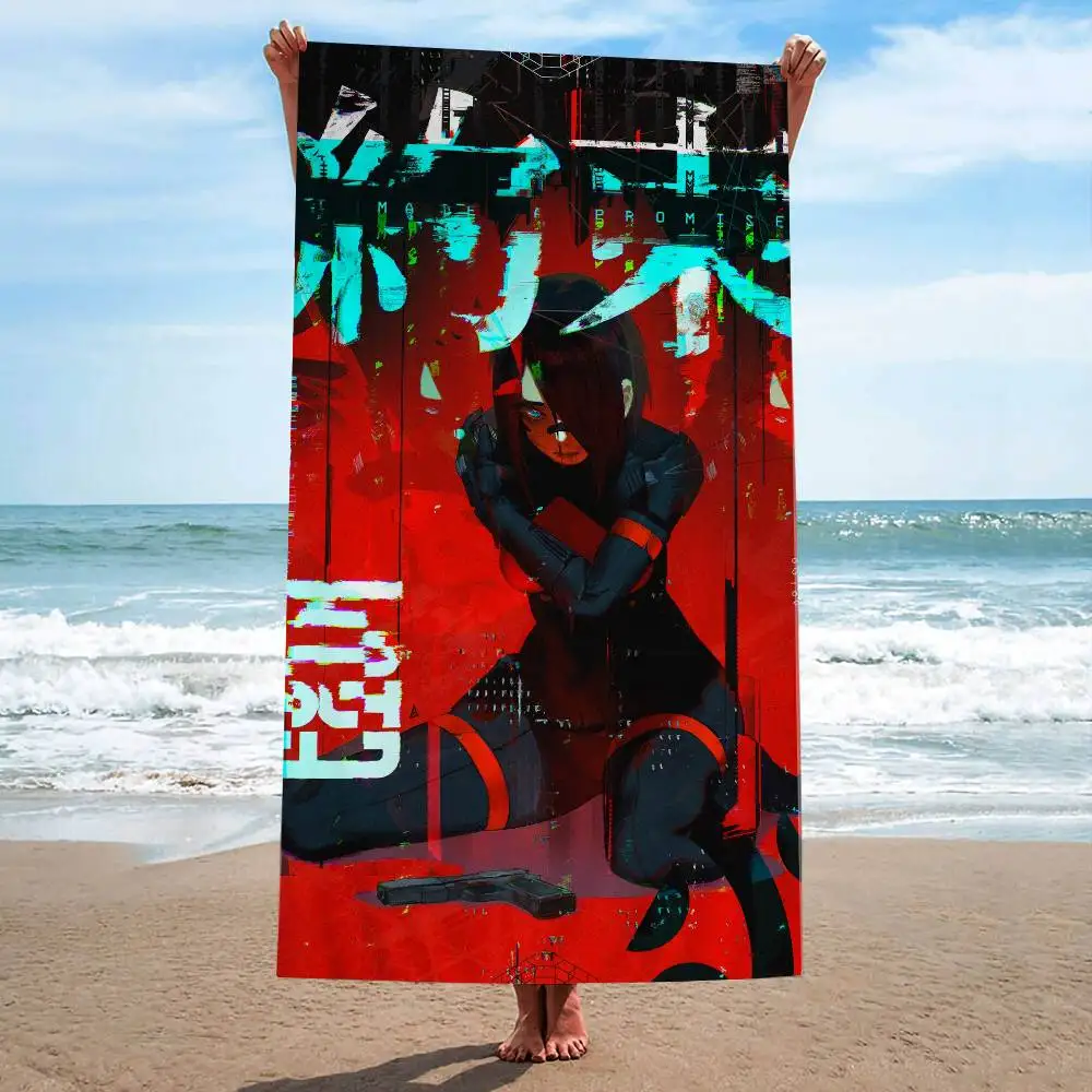 Signalis Survival Horror Indie Game Microfiber Beach Towel Absorbent Quick dry Soft Yoga Swimming Resort Mountain Climbing Towel