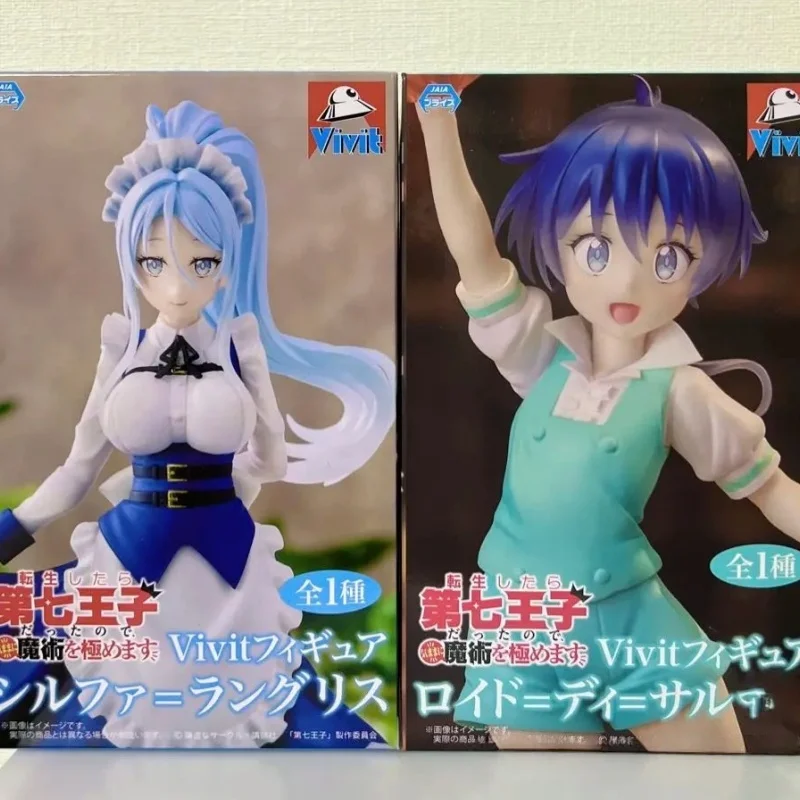 Novo lloyd sylpha ren vivit dos desenhos animados modelo colecionável anime figura de ação para decoração desktop serviço sistema presente brinquedo original