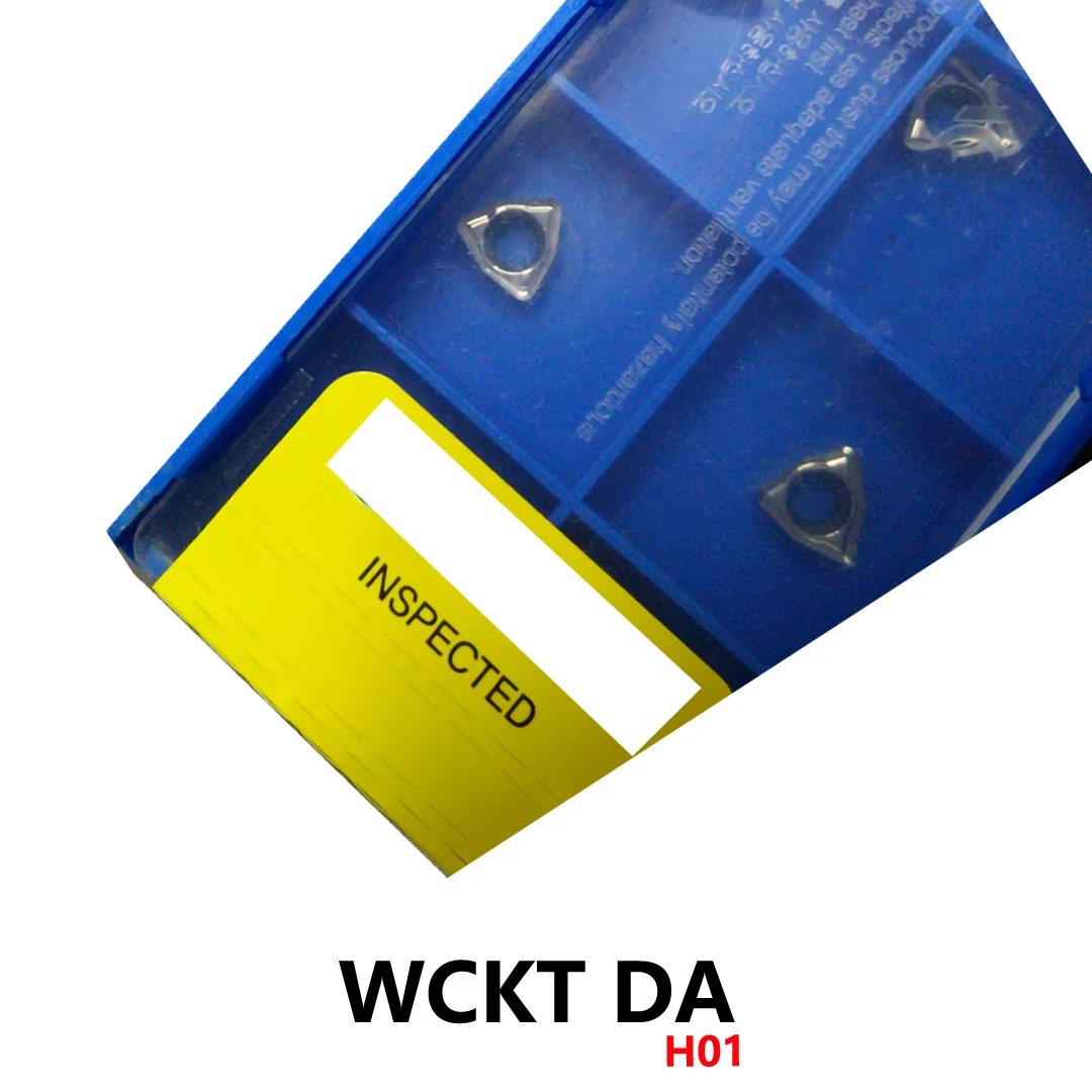 

Оригинальный WCKT 030208 WCKT03 WCKT030208-DA WCKT040208 WCKT050308 WCKT06T308 DA H01 U Твердосплавные вставки для сверла Держатель инструментов с ЧПУ Лезвие