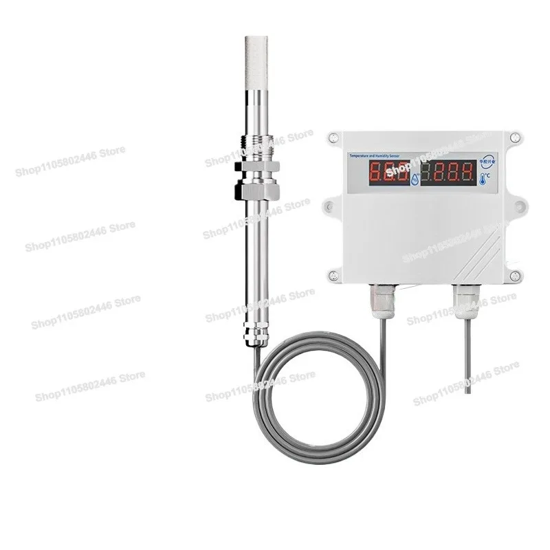 Split Digital Temperature and Humidity Transmitter Sensor Dust-proof 4-20ma 0-5V 485